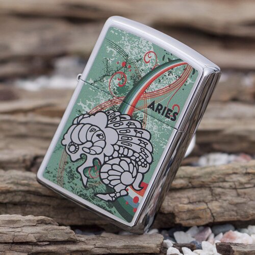 Зажигалка 250 Zippo Zodiac Aries 24931