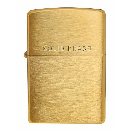 Зажигалка Zippo Brushed Brass 204 