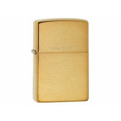 Зажигалка Zippo Brushed Brass 204 