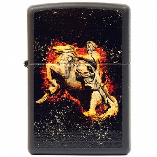 Зажигалка 218 Zippo Flaming Cossak 218 FC