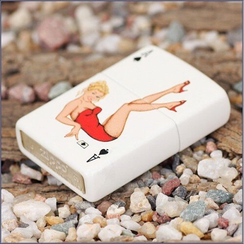Зажигалка 214 Zippo Lady Ace 24815