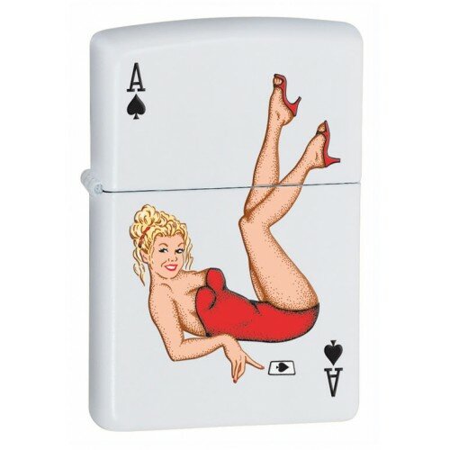 Зажигалка 214 Zippo Lady Ace 24815