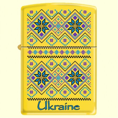 Зажигалка Zippo Ukraine Pattern 24839 UP