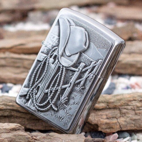 Зажигалка 200 Zippo Resting Cowboy 24879