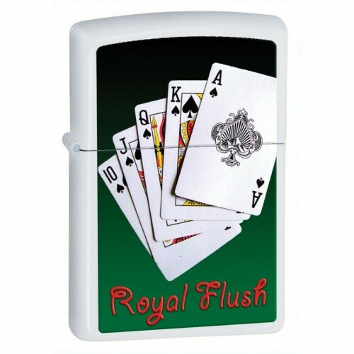 Зажигалка 214 Zippo Royal Flush 28038