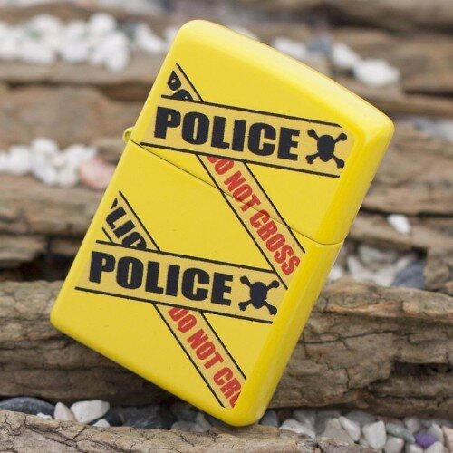 Зажигалка 24839 Zippo Police Caution 28060