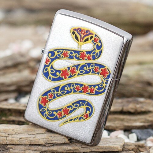 Зажигалка 200 Zippo Year Of The Snake 28456