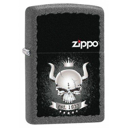 Зажигалка Zippo "Skull Crown 1932" 28660
