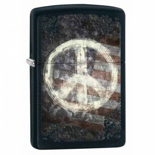 Зажигалка 218 Zippo Peace On Flag 28864