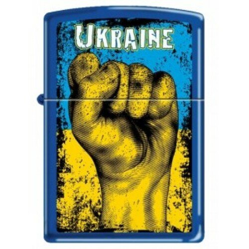 Зажигалка Zippo Ukraine Fist 229 UF