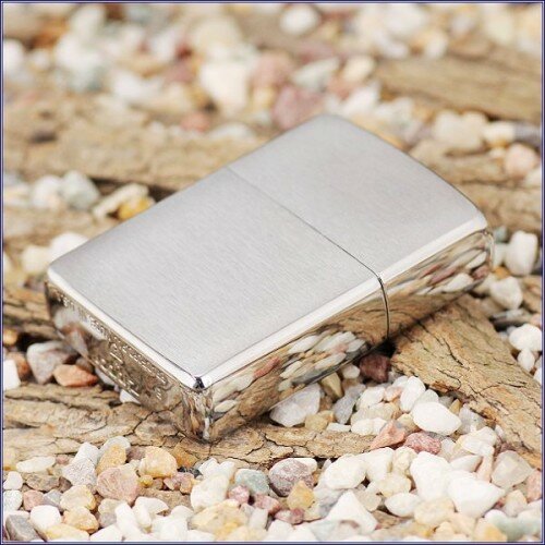 Зажигалка Zippo Brushed Chrome Armor 162