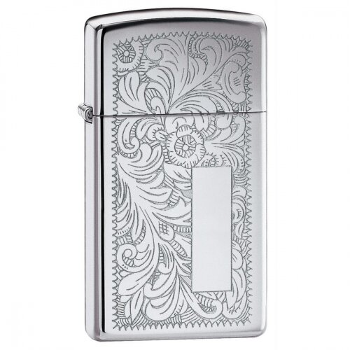 Зажигалка Zippo Venetian High Polish Chrome 1652