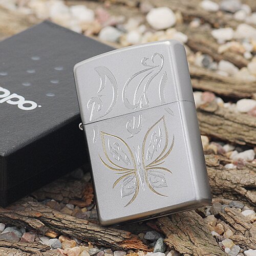 Зажигалка 205 Zippo Golden Butterfly 24339