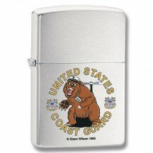 Зажигалка 200 Zippo US Coast Guard 24531