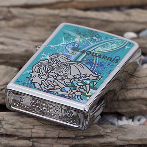 Зажигалка 250 Zippo Zodiac Aquarius 24929