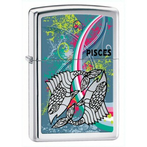 Зажигалка 250 Zippo Zodiac Pisces 24930