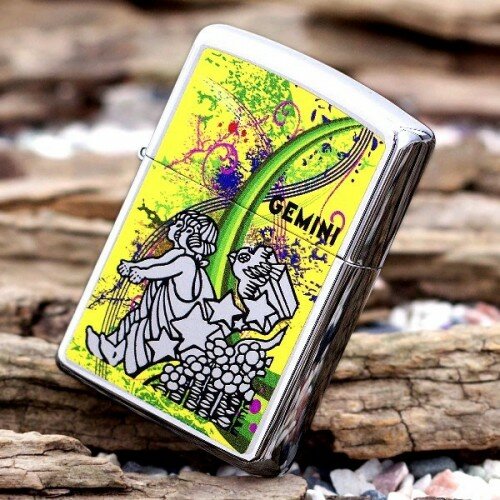 Зажигалка 250 Zippo Zodiac Gemini 24933
