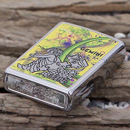Зажигалка 250 Zippo Zodiac Gemini 24933