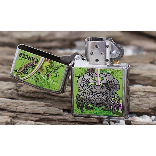 Зажигалка 250 Zippo Zodiac Cancer 24934