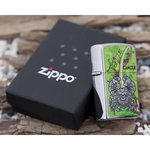 Зажигалка 250 Zippo Zodiac Cancer 24934