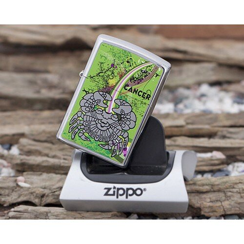 Зажигалка 250 Zippo Zodiac Cancer 24934
