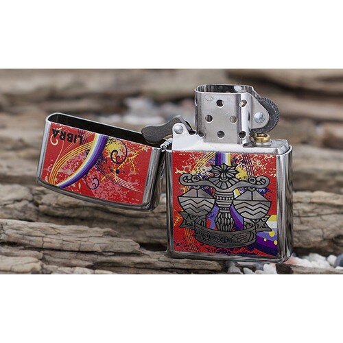 Зажигалка 250 Zippo Zodiac Libra 24937