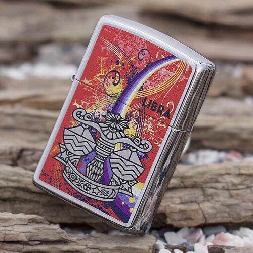 Зажигалка 250 Zippo Zodiac Libra 24937