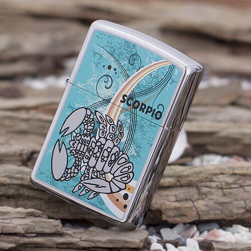 Зажигалка 250 Zippo Zodiac Scorpio 24938