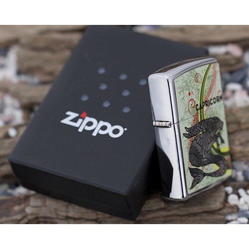 Зажигалка 250 Zippo Zodiac Capricorn 24940